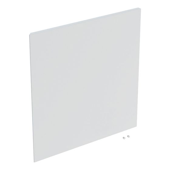 Geberit iCon Tür für quadratischen Hochschrank mit 1 Tür, Breite 45cm, Weiß lackiert matt