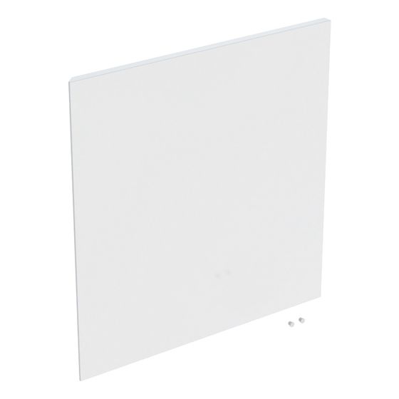Geberit iCon Tür für quadratischen Hochschrank mit 1 Tür, Breite 45cm, Weiß lackiert hochglänzend