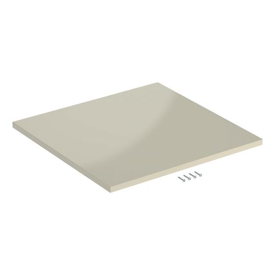 Geberit iCon Abdeckplatte für Seitenschrank Sandgrau/lackiert hochglänzend