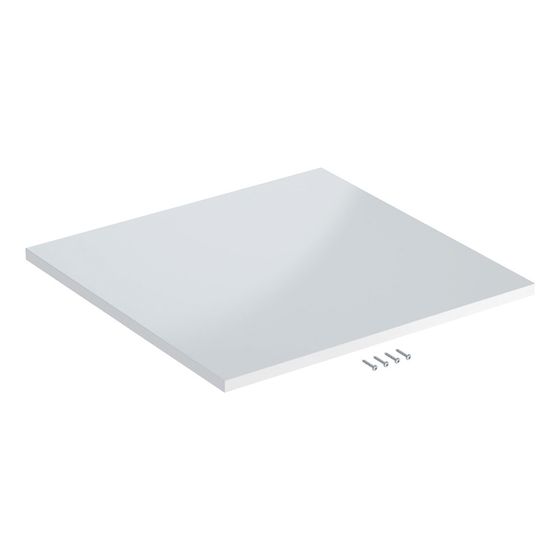 Geberit iCon Abdeckplatte für Seitenschrank Weiß/lackiert hochglänzend