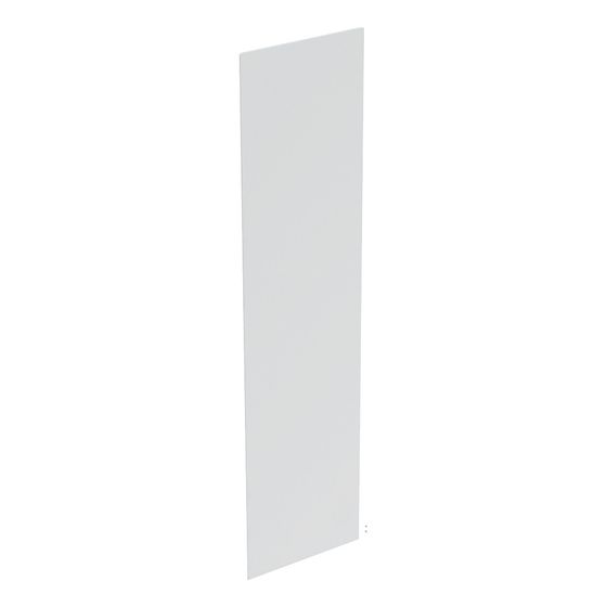 Geberit iCon Tür für Hochschrank mit 1 Tür, Innenspiegel, verkürzte Ausladung, Breite 45cm, Weiß lackiert matt