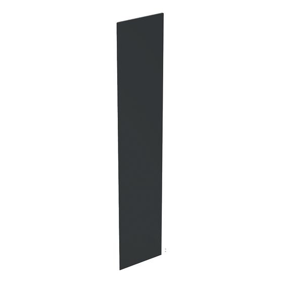 Geberit Tür für Hochschrank, 36x180cm Schwarz/Matt lackiert