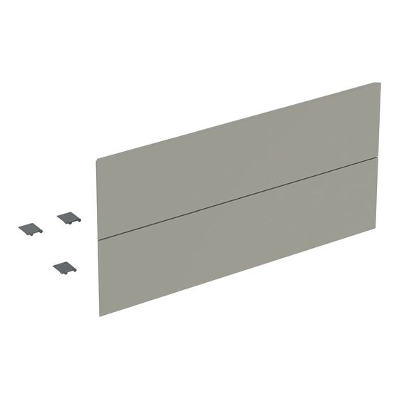 Geberit Set Schubladenfronten für ONE Unterschrank für Waschtisch, 2 Schubladen, Breite 105cm, Greige/lackiert matt