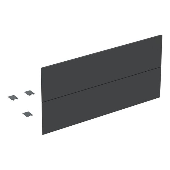 Geberit Set Schubladenfronten für ONE Unterschrank für Waschtisch, 2 Schubladen, Breite 105cm, Lava lackiert matt