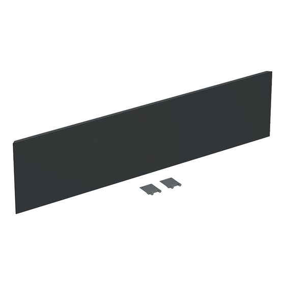 Geberit Schubladenfronten für ONE Unterschrank für Waschtisch, 1 Schublade 105cm, Mattschwarz, lackiert matt