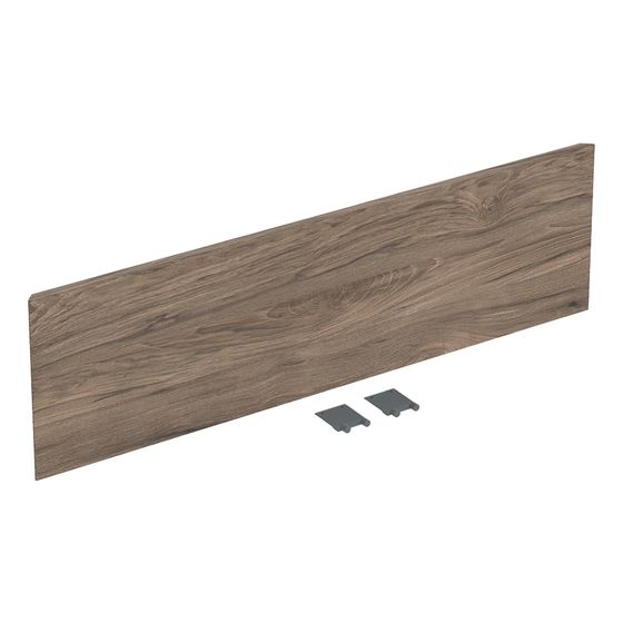 Geberit Schubladenfronten für ONE Unterschrank für Waschtisch, 1 Schublade 90cm, Nussbaum hickory, Melamin Holzstruktur