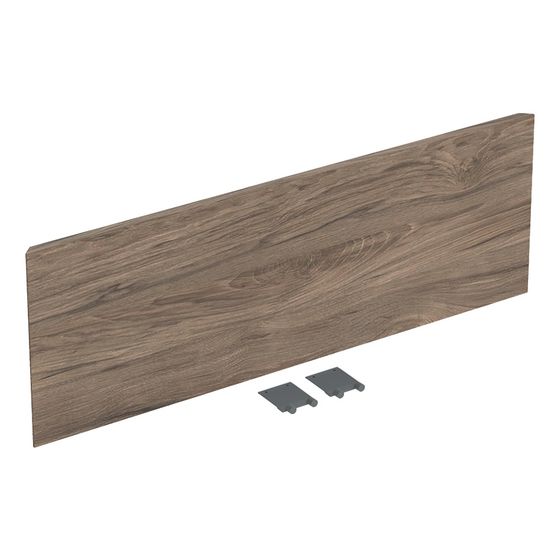 Geberit Schubladenfronten für ONE Unterschrank für Waschtisch, 1 Schublade 75cm, Nussbaum hickory