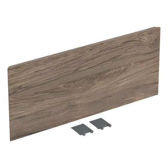 Geberit Schubladenfronten für ONE Unterschrank für Waschtisch, 1 Schublade 60cm, Nussbaum hickory, Melamin Holzstruktur