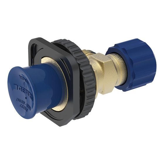 Geberit Wasseranschluss mit integriertem Eckventil