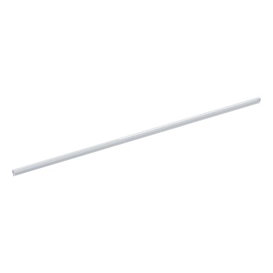 Geberit Lichtleiste obere für Option Plus Square Lichtspiegel, Breite 135cm, Aluminium eloxiert