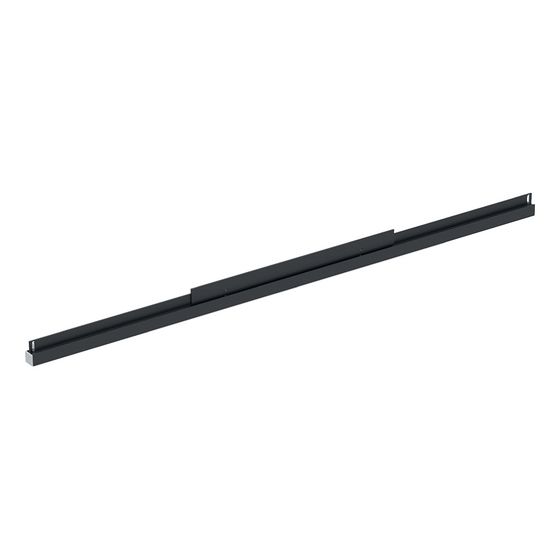 Geberit Lichtleiste untere für Option Plus Square Lichtspiegel, Breite 75cm, Mattschwarz