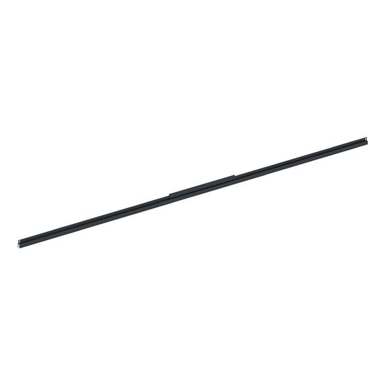 Geberit Lichtleiste untere für Option Plus Square Lichtspiegel, Breite 160cm, Mattschwarz