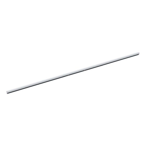 Geberit Lichtleiste obere für Option Plus Square Lichtspiegel, Breite 160cm, Mattschwarz