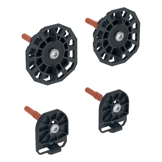 Geberit Befestigungsmaterial FlexInstall für Option Lichtspiegel
