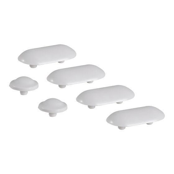 Geberit Prima CDI Set Puffer für WC-Sitz, 6 Stück