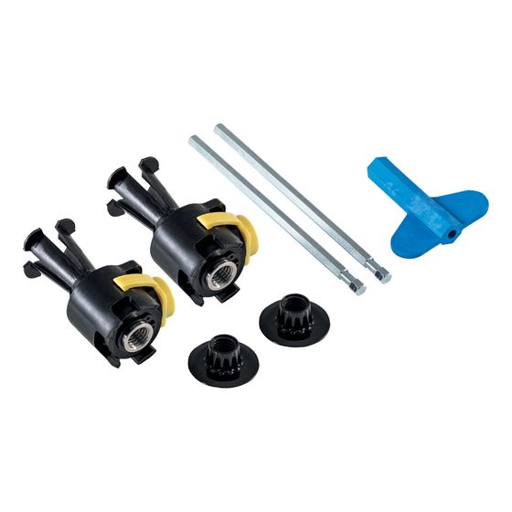 Geberit Befestigungsmaterial für Wand-Bidet, Wand-WC, Montage von unten, Typ EFF2