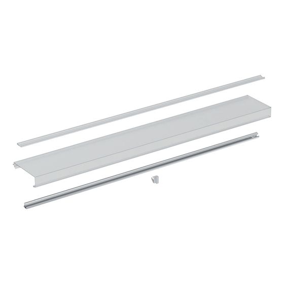 Geberit Set Lichtblenden für Waschtisch-, Nischenbeleuchtung, für Geberit ONE Spiegelschrank, ab Baujahr 2021, Nennbreite 90cm