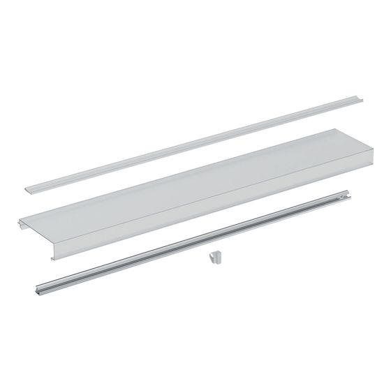 Geberit Set Lichtblenden für Waschtisch-, Nischenbeleuchtung, für Geberit ONE Spiegelschrank, ab Baujahr 2021, Nennbreite 75cm