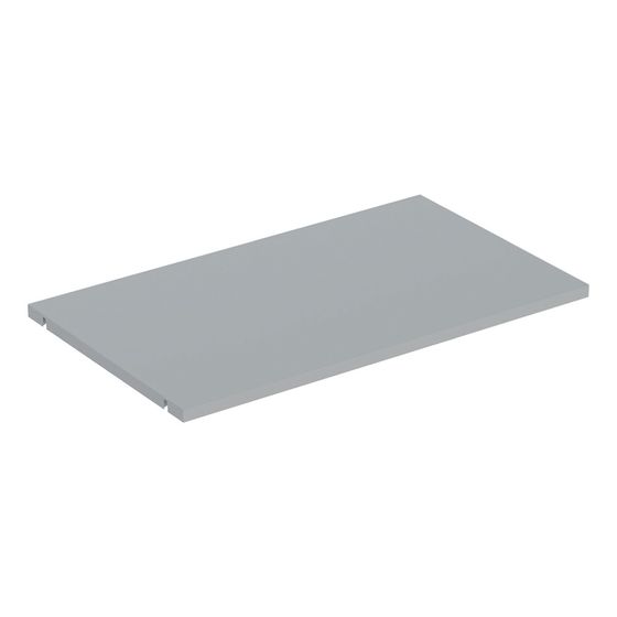 Geberit Einlegeboden für Unterschrank für Waschtisch, Breite 65cm, Hellgrau Melaminbeschichtet