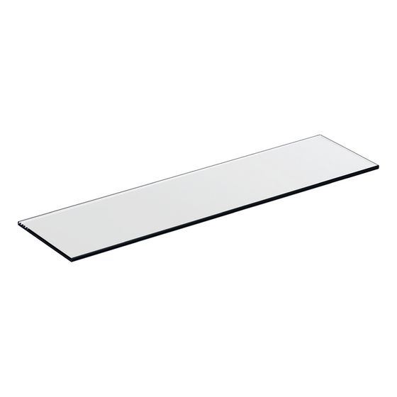 Geberit iCon Glaseinlegeboden für Hochschrank, verkürzte Ausladung, Breite 41cm, 1cm
