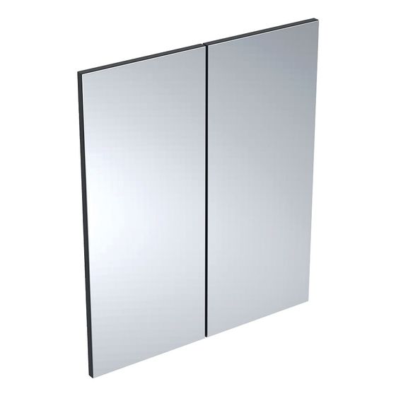 Geberit Set Türen für Spiegelschrank, zwei Türen Breite 60cm, Lava, lackiert matt, 2 Stück