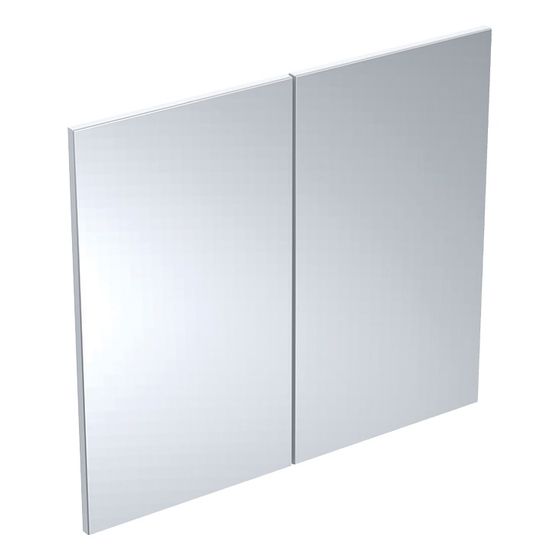 Geberit Set Türen für Spiegelschrank, zwei Türen Breite 80cm, Weiß, lackiert hochglänzend, 2 Stück