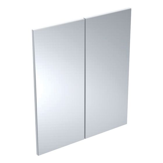 Geberit Set Türen für Spiegelschrank, zwei Türen Breite 60cm, Weiß, lackiert hochglänzend, 2 Stück