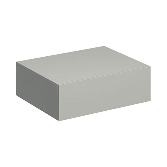 Geberit Xeno2 Seitenschrank 1 Schublade, 58x20x46,2cm, Greige/lackiert matt