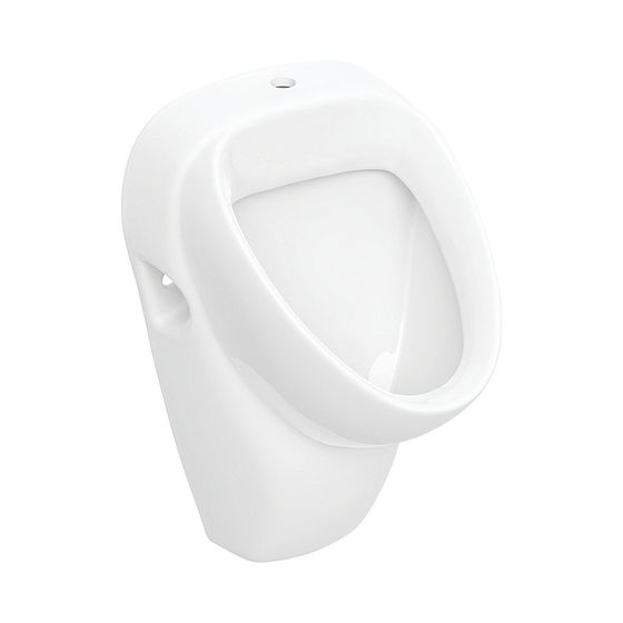Geberit Aller Urinal Zulauf von oben, Tiefe 35cm, Abgang nach hinten oder nach unten, Zulauf oben, Weiß