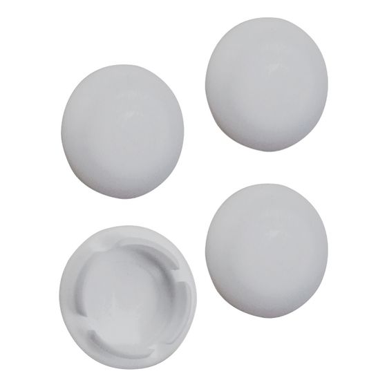 Geberit Set Deckkappen, Weiß, 4 Stück