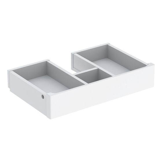Geberit Innenschublade für Renova Plan Unterschrank für Waschtisch, Weiß, Breite Waschtisch 55cm