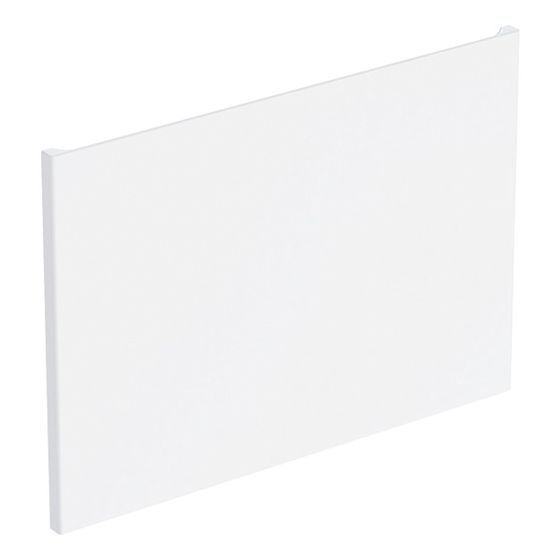 Geberit Renova Plan Schubladenfront für Unterschrank für Waschtisch, Weiß, Breite Waschtisch 75cm