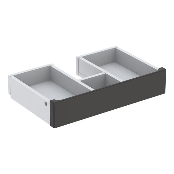 Geberit Innenschublade für Renova Plan Unterschrank für Waschtisch Lava, Breite Waschtisch 55cm