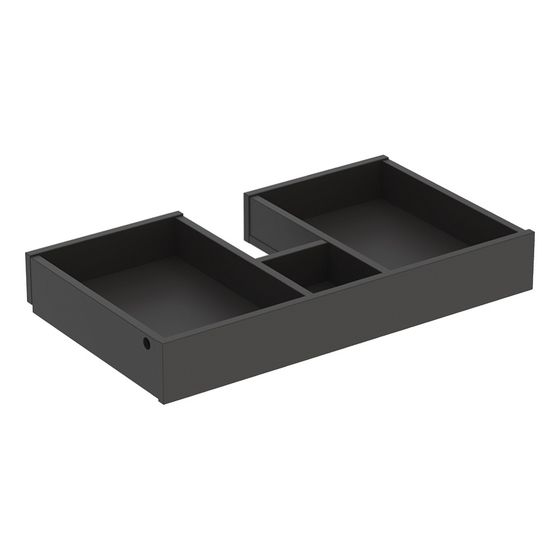 Geberit Innenschublade für Unterschrank für Waschtisch, verkürzte Ausladung, Breite Waschtisch 60cm