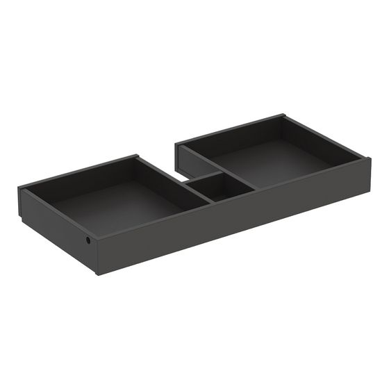 Geberit Innenschublade für Unterschrank für Waschtisch, verkürzte Ausladung, Breite Waschtisch 75cm