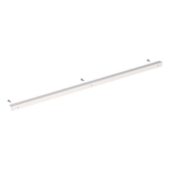 Geberit Gleitprofil für Waschtischunterschrank, mit Befestigung, Breite Waschtisch 60cm