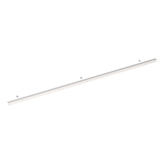 Geberit Gleitprofil für Waschtischunterschrank, mit Befestigung, Breite Waschtisch 90cm