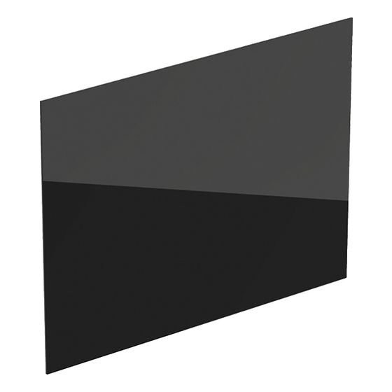 Geberit Schubladenfront für Unterschrank für Waschtisch Schwarz, Breite Waschtisch 65cm