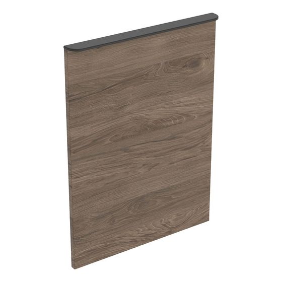 Geberit Tür für Smyle Square Unterschrank für Handwaschbecken Breite 45cm, Anschlag links, Nussbaum