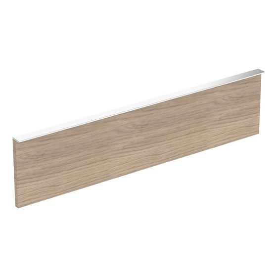Geberit Schubladenfront für Waschtischunterschrank iCon, Breite 89cm, Aussparung links, Eiche