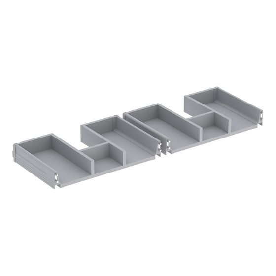 Geberit Schublade für Unterschrank für Waschtisch, Breite Waschtisch 120cm
