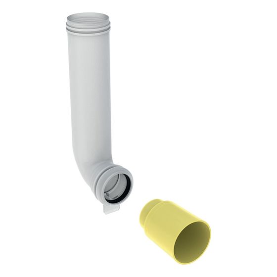 Geberit Spülbogen 56/45mm, 90 Grad, 242698001