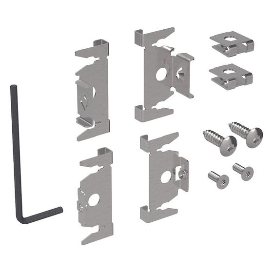 Geberit Befestigungsmaterial für Sigma und Delta Betätigungsplatten, 241877001