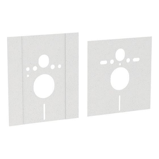 Geberit Schallschutzset für Abdeckschild, höhenverstellbar