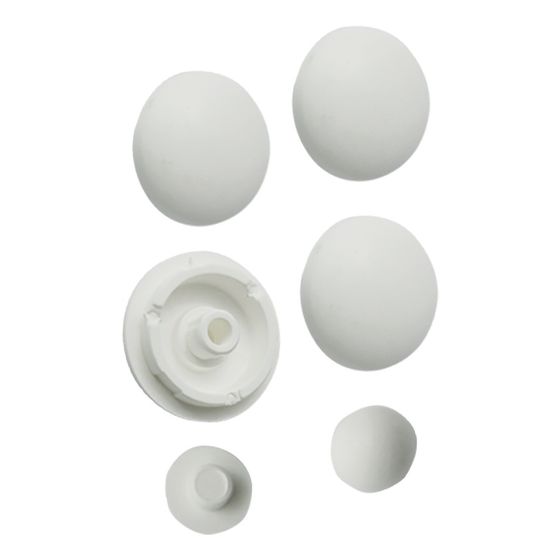 Geberit Set Puffer für WC-Deckel, 6 Stück