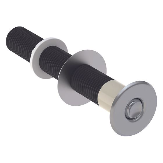 Geberit Betätigungsplatte für Drücker und Rosette, Messing glanzverchromt, 241887211