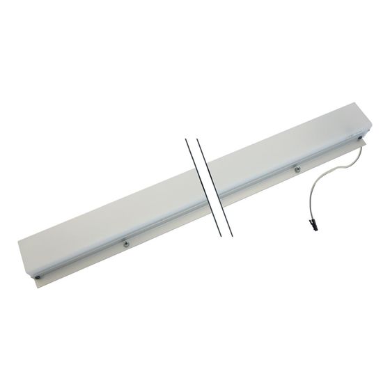 Geberit Set obere Leuchte für Option Spiegelschrank, Breite 60cm