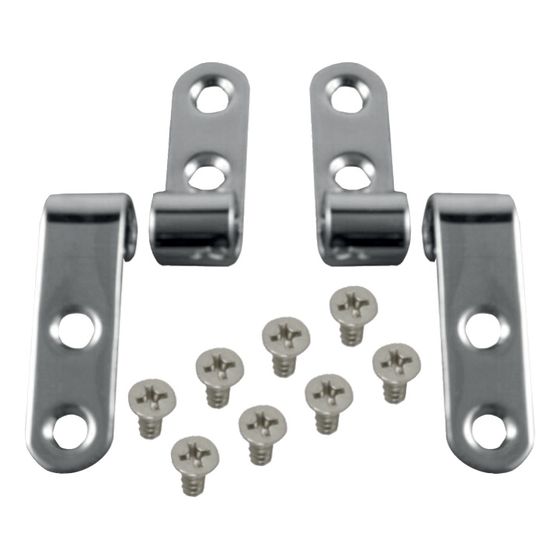 Geberit Set Laschen verchromt, 4 Stück