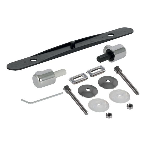 Geberit Set Scharniere für WC-Sitz, 598117000