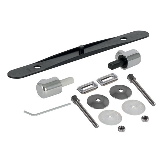 Geberit Set Scharniere für WC-Sitz Absenkautomatik, 2 Stück
